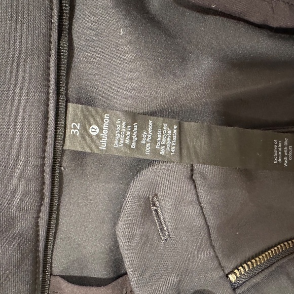 Lululemon Men’s Commission Pants Classic Sz 32 - Picture 15 of 16